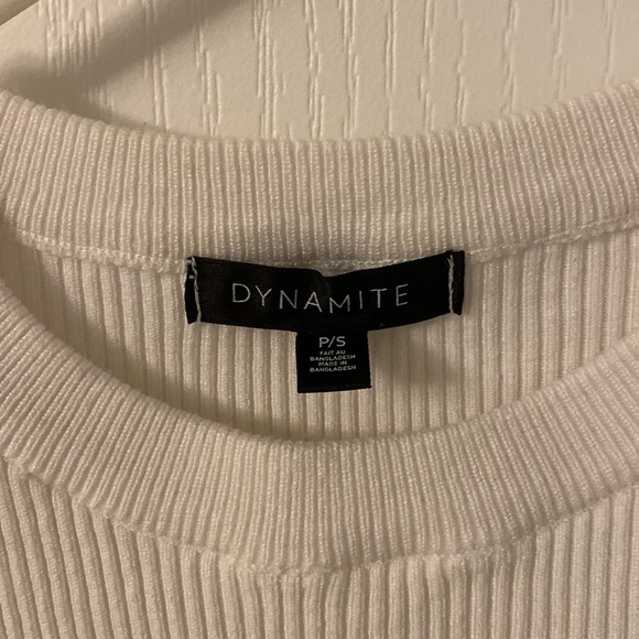 White Basic Tee - Picture 2 of 3